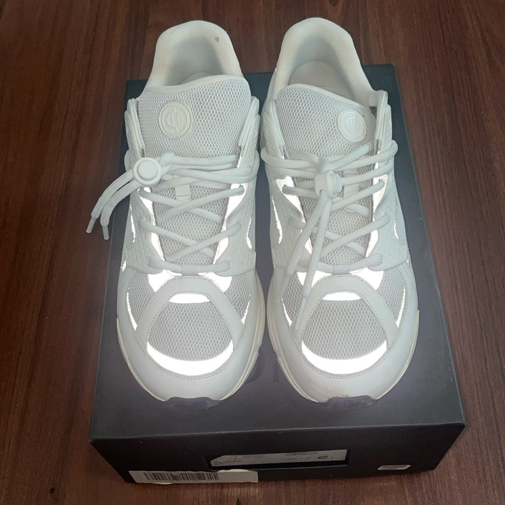 Dior B24 sneakers white/ silver